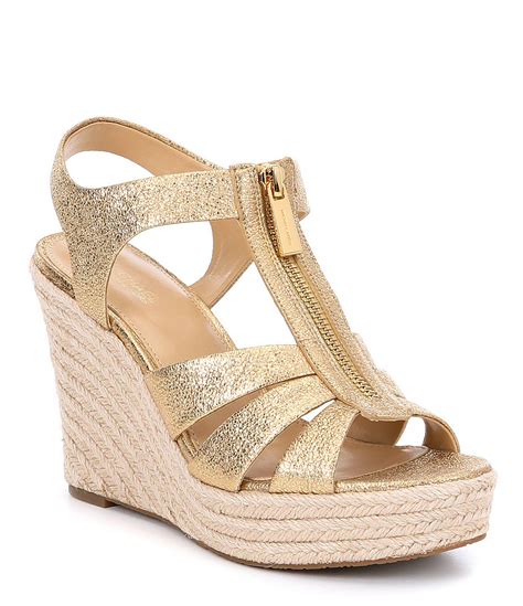 michael kors wedges zalando|michael kors espadrille wedge shoes.